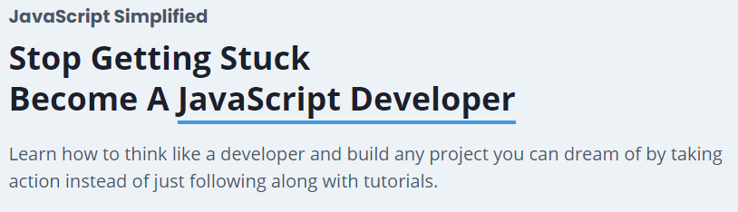 JavaScript Simplified Advanced Course