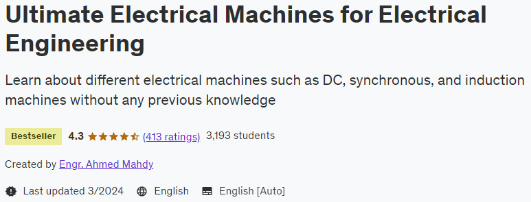 Ultimate Electrical Machines for Electrical Engineering